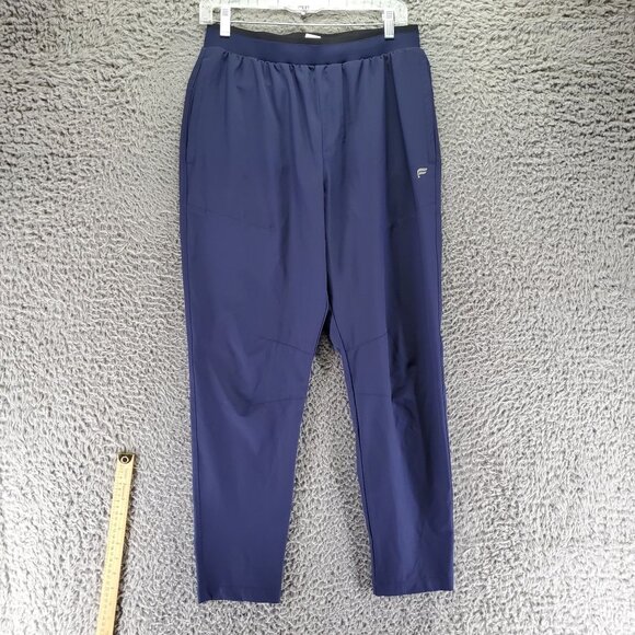 Fabletics Pants Womens Medium Blue Athletic Tapered Track Pants - Picture 1 of 8